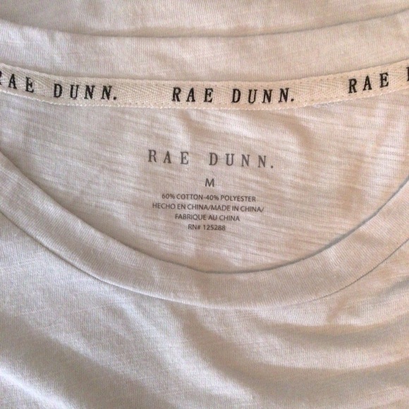 Rae Dunn Love Your Planet Short Sleeve Top - Size Medium - Picture 6 of 6